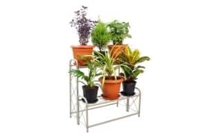 D&V Engineering - Innovation Metal 2 Tier Step Type Plant Stand
