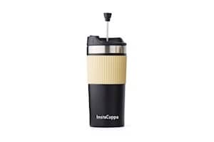 InstaCuppa French Press Coffee Maker Double Walled Stainless Steel