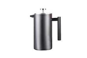 InstaCuppa Travel French Press Mug (Stainless Steel)