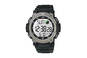 Q&Q Standard Dual Time Digital White Dial Men's Watch