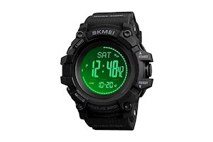SKMEI Digital Black Dial Men's Watch