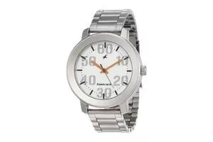 Fastrack Analog White Dial Mens Watch