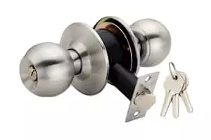 Met Craft MCAH-587-SS-ET Key Cylindrical Latch Door Lock