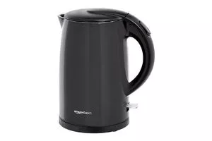 AmazonBasics Double-Walled Stainless Steel Electric Kettle