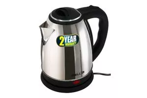 BELL Hold The World. Digitally! Stainless Steel Electric Kettle