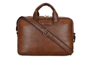Storite PU Leather 14 inch Laptop Messenger Organizer Bag 