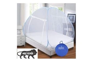 Backbone Mosquito Net, Polyester Foldable King Size Bed
