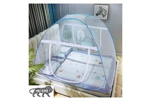 Hopz Mosquito Net Double Bed Nets for King Size Foldable Mosquitoes Net