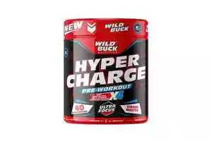 WILD BUCK HyperCharge Pre-X4 Hardcore Pre-Workout Supplement 