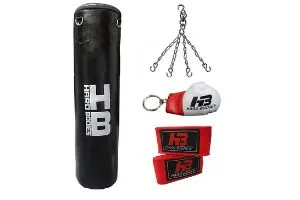 Hard Bodies 4 Feet Synthetic Leather Punching Bag