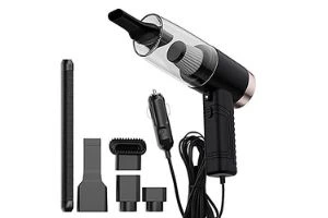 Car Vacuum Cleaner - BAZKU Portable & Corded High Power for Car