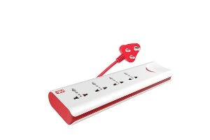 GM 3060 E-Book 4 + 1 Power Strip with Master Switch