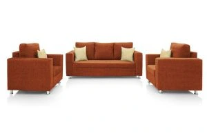 Comfort Couch Classic Valencia Fabric 3+1+1 Sofa Set